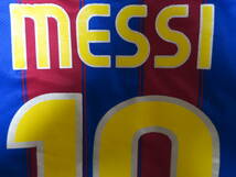 バルセロナ #10 MESSI メッシ 09-10 ホーム ユニフォーム M ナイキ NIKE 送料無料 Barcelona サッカー シャツ_画像9