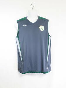 アイルランド 代表 ノースリーブ プラクティスシャツ トレーニング ユニフォーム アンブロ UMBRO IRELAND サッカー タンクトップ