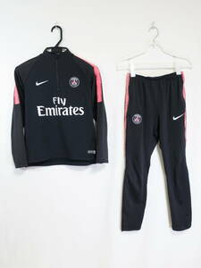 パリ・サンジェルマン PSG トレーニングウェア ジャージ 上下セット ジュニアM 140-150cm ナイキ NIKE Paris Saint-Germain 子供 キッズ