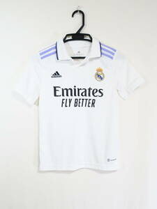 レアル・マドリード 22-23 ホーム ユニフォーム ジュニア 140cm アディダス ADIDAS Real Madrid 子供 キッズ サッカー シャツ