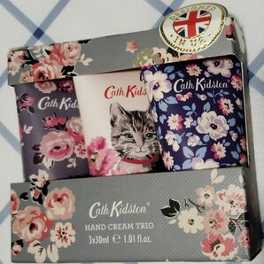 Cath Kidston(キャスキッドソン) ハンドクリームトリオ キャット&フラワー 3×30ml