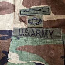 フィールドジャケット　迷彩 米軍実物 ウッドランド カモ柄 US ARMY サイズL ビックサイズ　アウトドア ミリタリー アメリカ古着_画像5