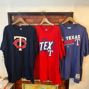 Tシャツ ティーシャツ xxl 2XL以上　MLB メジャーリーグ　6枚セット　まとめ売り　ビックサイズ　アメリカ古着　プロチーム