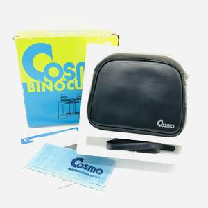 保管品 COSMO 双眼鏡 ZW-311 8×30 Field 9℃ BINOCULAR クツワ ケース付 ストラップ 箱入