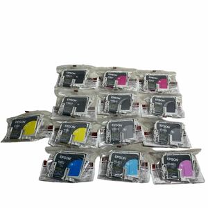 【福0325-82】未使用品 EPSON エプソン インクカートリッジ 大量まとめ ICBK23/ICM23/ICMB23/ICGY23/ICY23/ICC23/ICLC23/ICLM23 13点まとめ