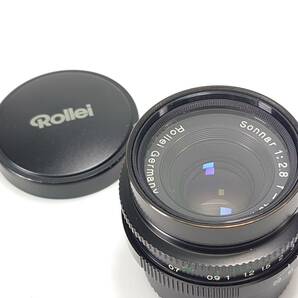 Rollei Sonnar 40mm F2.8 HFT ブラック 単焦点 レンズ L39 LTM LEICA Lマウント ローライ ゾナーの画像8