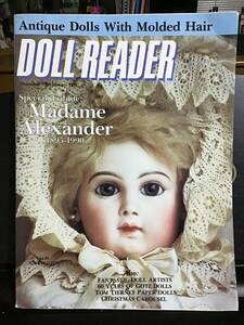 1990年12月号　ドールリーダー人形雑誌：DOLL READER 英語版／チャイナ、パリアン、RUTHGIBBS 型紙付き　HobbyHousePress 長期保管品