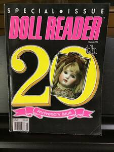 1992年３月号　ドールリーダー人形雑誌：DOLL READER 英語版／20周年記念号、WaxDoll、歩く人形、BlackDolls、型紙付き　HobbyHousePress