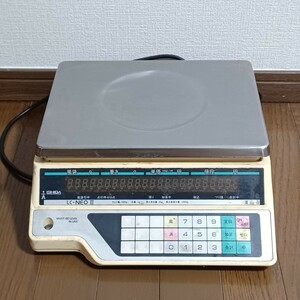 【ISHIDA】イシダ　デジタル演算　ハカリ LC-NEOII　電気抵抗線式はかり　ひょう量　3000g　3kg　対面電子はかり　計量　はかり　(SK)