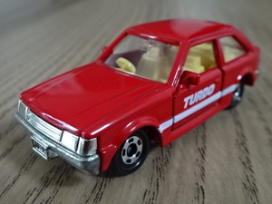 トミカ マツダ ファミリア BD型 1500XG ターボ 赤色 ミニカー ミニチュアカー TOMICA MAZDA FAMILIA TURBO Toy car Miniature