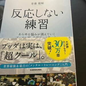 反応しない練習　あらゆる悩みが消えていくブッダの超・合理的な「考え方」 草薙龍瞬／著