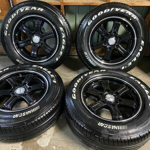 ハイエース 200系 16インチ Maestranzaアルミ＆タイヤセット売り切り！ NASCAR 215/65R16C 109/107R の画像1