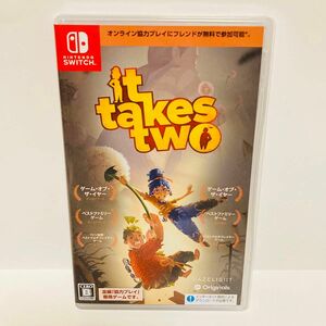 【美品】　It Takes Two （Switch版） Nintendo ソフト