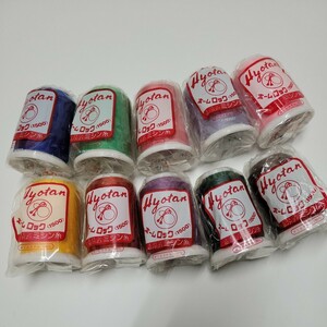 * Home overlock sewing machine thread 1500m* calabash seal *10 color one collection sale * new goods unused goods 