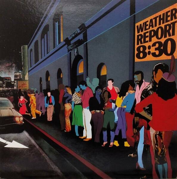 匿名・送料無料！　ウェザー・リポート/Weather Report　LP　「8:30」