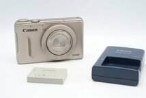 Canon デジタルカメラ PowerShot S100 シルバー_画像1