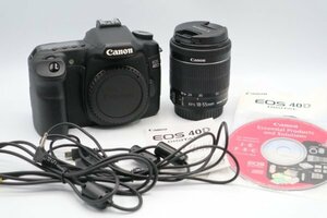 Canon デジタル一眼レフカメラ EOS 40D EF-S18-55 IS