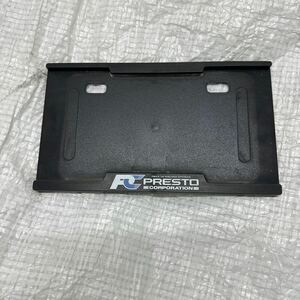 PRESTO CORPORATION (プレストコーポレーション) 125cc以下用 ナンバープレートホルダー