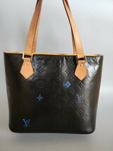 LOUIS VUITTON　ルイヴィトン　ヴェルニ　モノグラム　トートバッグ　ヒューストン ブラック_画像3