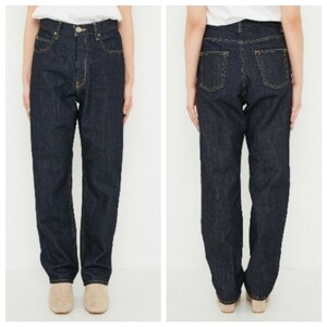 【美品】BLACK BY MOUSSY ブラックバイマウジーKONA one wash denimデニムパンツ/23　日本製