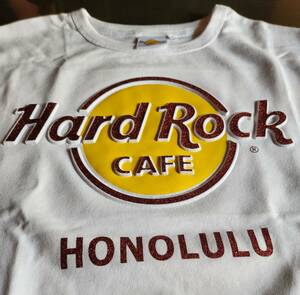Honolulu HardRocK CAFE ロゴブロック　トレーナー　ハードロックカフェ　ホノルル