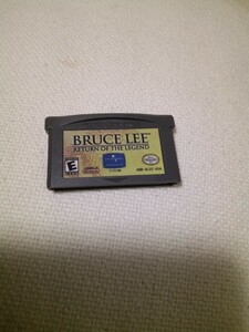 Bruce lee ブルース・リー　GBA ゲームボーイアドバンス