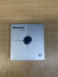 Panasonic　パナソニック　SJ-MJ75シルバー　ポータブルMDプレーヤージャンク中古品