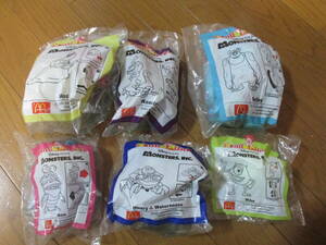 #* Monstar z* ink happy set McDonald's 6 kind comp unopened goods *#