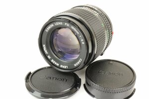 キヤノン Canon LENS FD 100mm F2.8 単焦点レンズ フィルム 一眼レフカメラ キャノン 【彩irodori】