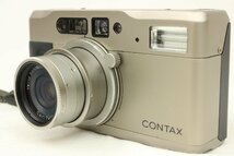 CONTAX コンタックス T VS コンパクトフィルムカメラ Vario-Sonnar 3.5-6.5/28-56 T* Carl Zeiss ケース付き 【彩irodori】_画像2