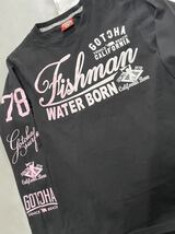 【GOTCHA】長袖Tシャツ・メンズMサイズ・派手プリント・No.181G1192 長袖Tシャツ 黒_画像7