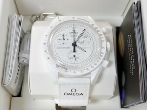 新品未使用 Snoopy x OMEGA x Swatch BIOCERAMIC MoonSwatch Mission