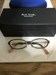 ポールスミス 眼鏡　PS-9339 OLPI 極美品　度入りレンズ装着済み　セルロイド　メガネフレーム 