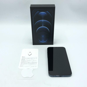 【中古】【docomo】〇iPhone 12 Pro MAX 256GB(パシフィックブルー)/C/SIMロック解除済[249008245631]