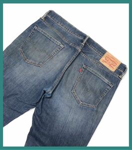 573◆Levi's リーバイス◆511 色落ち加工 ストレッチ デニム ジーンズ W34L32