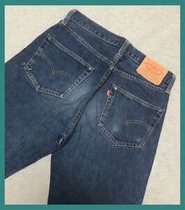 19◆LVC LEVI'S リーバイス◆色落ち抜群 555 バレンシア製 50'S 復刻 1955年 55501 501XX インディゴデニム ジーンズ W31L36