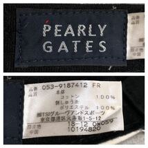 61◆PEARLY GATES パーリーゲイツ◆ロゴ YOU CAN'T STOP GOLF刺繍 ゴルフ サンバイザー ホワイト FR_画像8