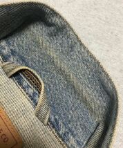 10 レディース◆Levi's リーバイス◆色落ち抜群 90's USA製 77715-0220 フォースモデル 4th デニムジャケット ジージャン M_画像7