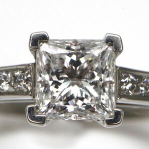 高品質!!TIFFANY&Co.(ティファニー）◆Pt950 天然ダイヤモンドリング◆M 約3.6g 10.5号 diamond ジュエリー ring 指輪 FA1/FA1の画像4