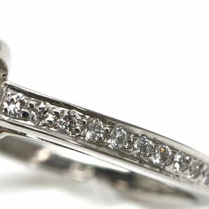 高品質!!TIFFANY&Co.(ティファニー）◆Pt950 天然ダイヤモンドリング◆M 約3.6g 10.5号 diamond ジュエリー ring 指輪 FA1/FA1の画像5