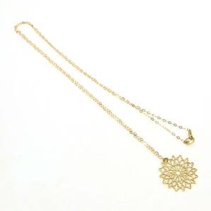 hum.(ハム)◆K18 天然ダイヤモンドネックレス◆A 約3.6g 約70.0cm diamond jewelry necklace EC0/EC0の画像7