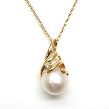 高品質!!TASAKI(田崎真珠)◆K18本真珠ネックレス◆A 約5.5g 約38.0cm パール pearl necklace EC6/EC6_画像1