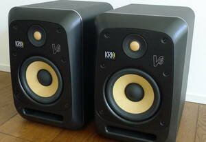 ★【美品】KRK Vシリーズ4、V6S4 ２wayパワード モニタースピーカー ペア★