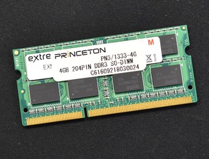 4GB PC3-12800S DDR3-1600 S.O.DIMM 204pin 2Rx8 [1.5V] [EXME 4G] Macbook Pro iMac (DDR3) correspondence ( tube :SB0175