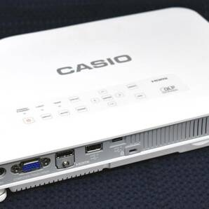 1円スタート 使用時間 25H(使用時間短い) CASIO カシオ XJ-A257 3000ルーメン WXGA HDMI リモコン付 スリムモデル プロジェクター(NS25(F)の画像3