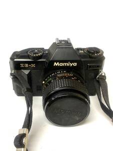 マミヤ MAMIYA ZE-X 一眼レフカメラ フィルムカメラ ボディ レンズ MAMIYA-SEKOR EF F1.4 50ｍｍ 動作未確認 ㏄021303