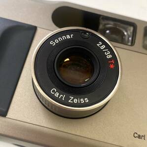 コンタックス CONTAX T2 フィルムカメラ コンパクトカメラ Carl Zeiss Sonnar 2.8/38 動作確認済み ss031601の画像3