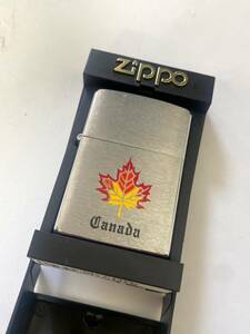ZIPPO ジッポー オイルライター 喫煙具 カナダ Canada ローラー ケース付き 喫煙グッズ yt031905