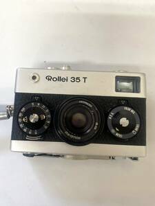 美品 Rollei ローライ 35T レンジファインダー フィルムカメラ コンパクトカメラ ケース付き 動作未確認 yt012801