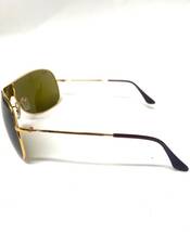 Ray-Ban レイバン RB3211 001/73 サングラス メガネ 眼鏡 アイウェア グラデなし ゴールド金具 ケース付き yt030707_画像7